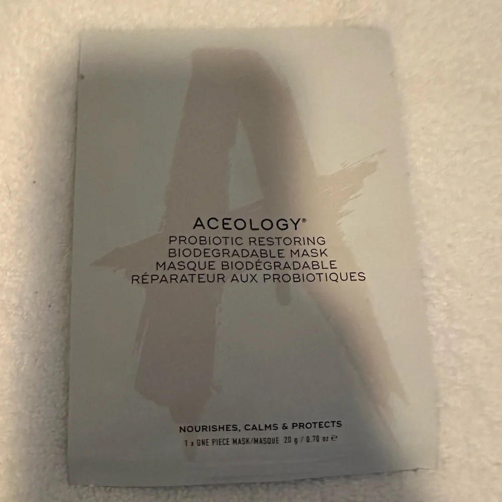 NIB- PROBIOTIC RESTORING BIODEGRADABLE‎ MASK 4- PACK